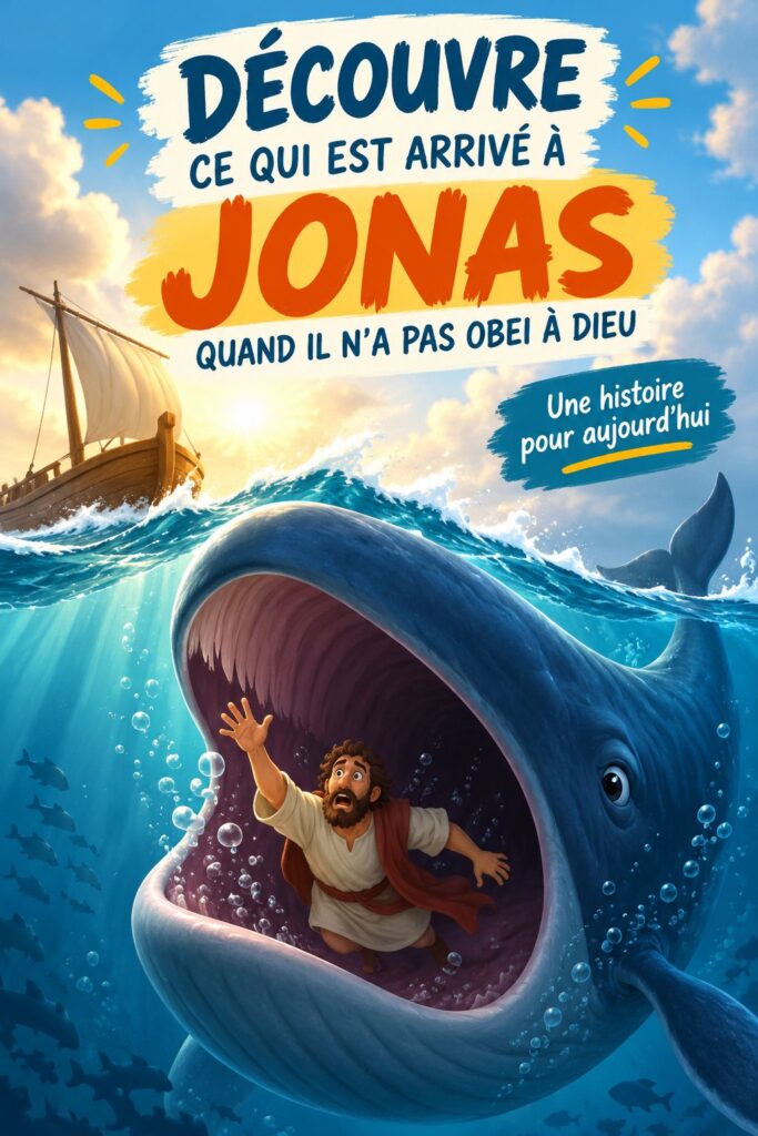 Illustration de l'histoire de Jonas, symbolisant l'écoute intérieure.