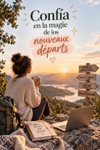 Femme souriante embrassant un nouveau départ dans sa vie professionnelle.