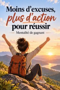 Femme en train de réfléchir avec détermination, symbolisant la transformation personnelle.