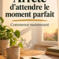 Femme réfléchissant à la notion de moment parfait
