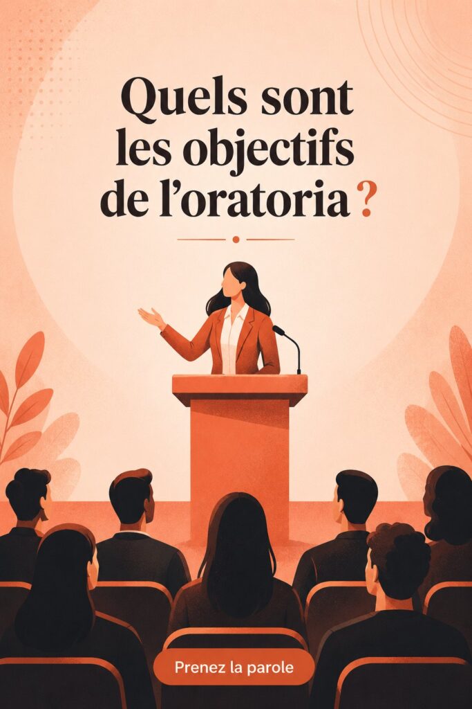 Une oratrice confiante sur scène, captivant son audience avec un discours inspirant.