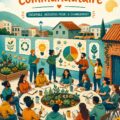 Une femme souriante au travail social communautaire, s'impliquant dans sa communauté.