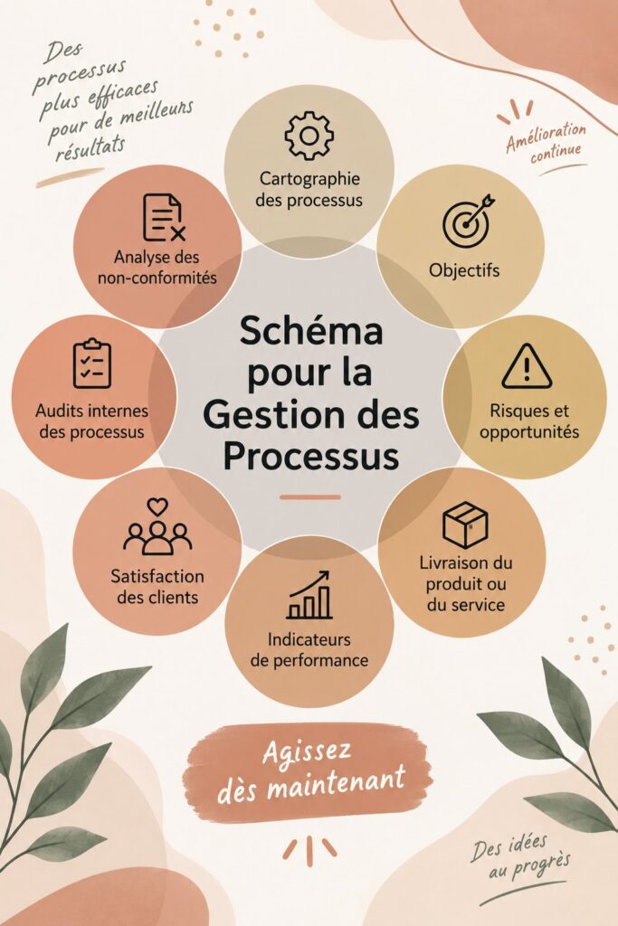Un exemple de schéma de gestion des processus pour la productivité féminine