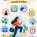 Femme en train de travailler sur les compétences employabilité