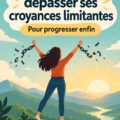Femme réfléchissant à ses croyances et à son développement personnel.