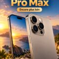 iPhone 17 Pro Max présenté dans un cadre élégant