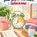 Femme souriante en train de pratiquer une routine matinale productive avec une tasse de thé