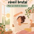 Femme pratiquant une routine matinale sereine dans son salon
